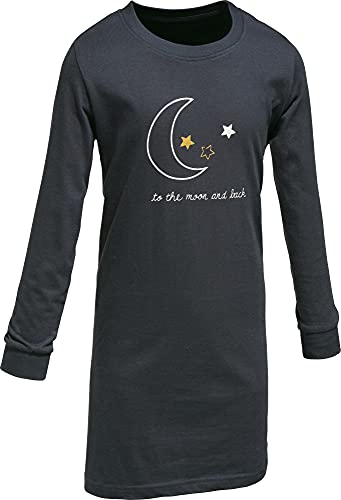 Erwin Müller Kinder-Nachthemd Single-Jersey anthratzit Größe 140 von Erwin Müller