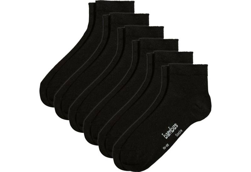 Erwin Müller Kurzsocken Damen-Kurzsocken 6 Paar Uni von Erwin Müller