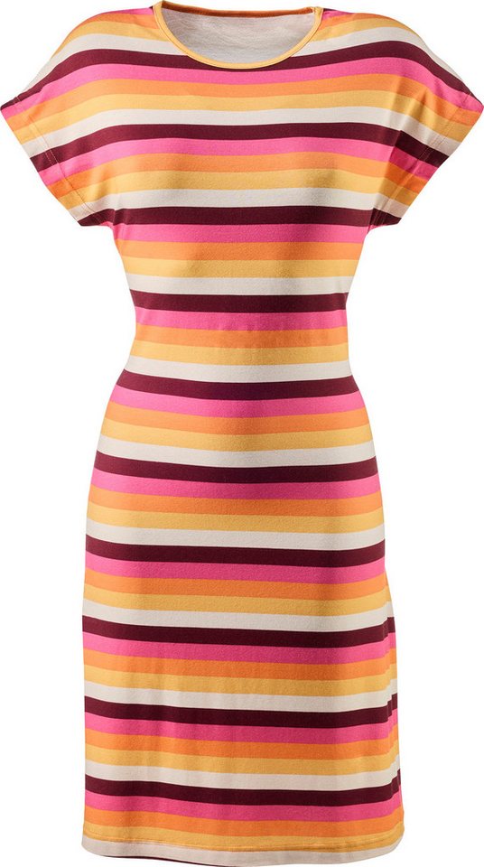 Erwin Müller Midikleid Damen-Freizeitkleid Single-Jersey Streifen von Erwin Müller