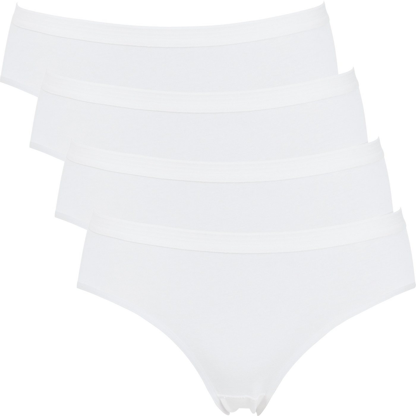 Erwin Müller Slip Damen-Slip 4er-Pack (4-St) Single-Jersey Uni von Erwin Müller