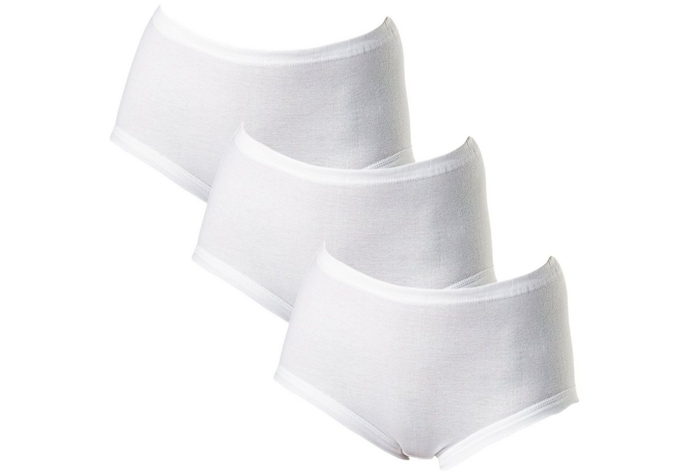 Erwin Müller Slip Damen-Taillenslip 3er-Pack (3-St) Feinripp Uni von Erwin Müller