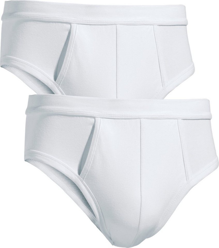 Erwin Müller Slip Herren-Slip 2er-Pack Single-Jersey Uni von Erwin Müller