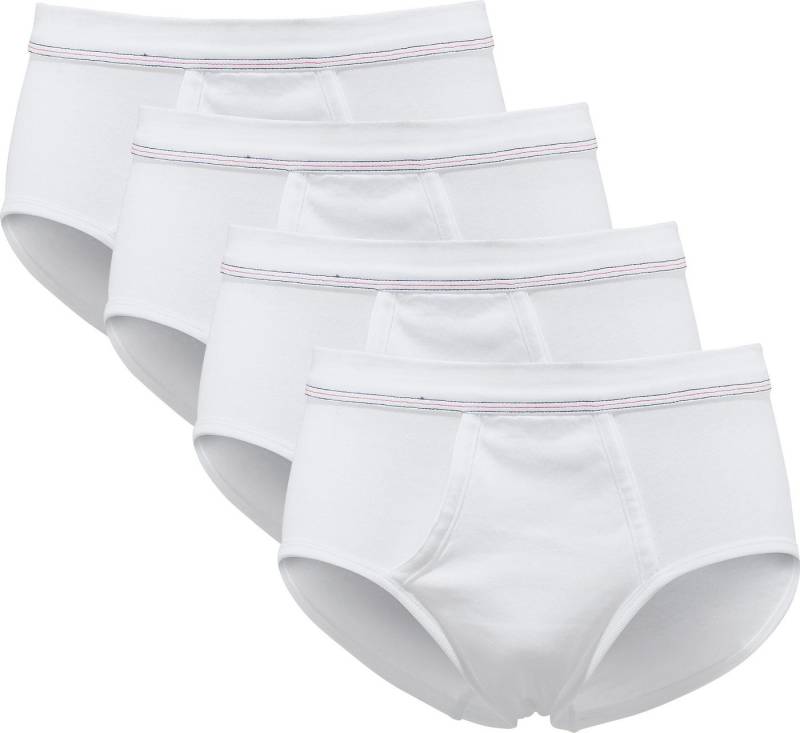 Erwin Müller Slip Herren-Slip 4er-Pack Feinripp Uni von Erwin Müller