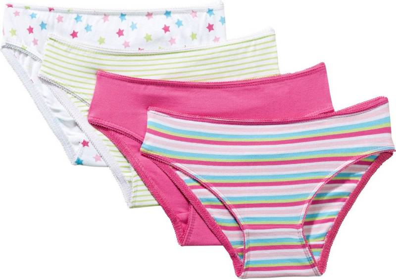 Erwin Müller Slip Mädchen-Slip 4er-Pack Single-Jersey Uni von Erwin Müller