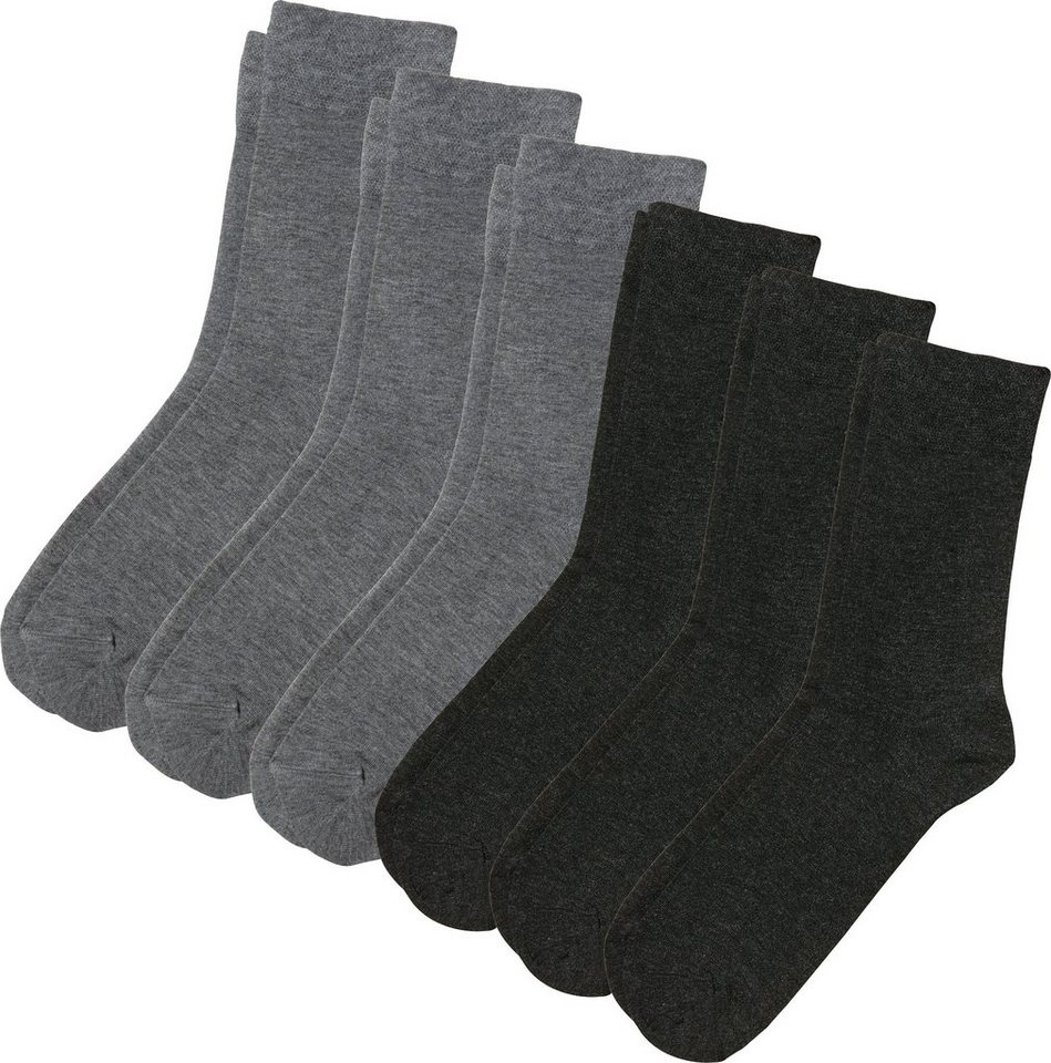 Erwin Müller Socken Herren-Socken 6 Paar (12-Paar) Uni von Erwin Müller