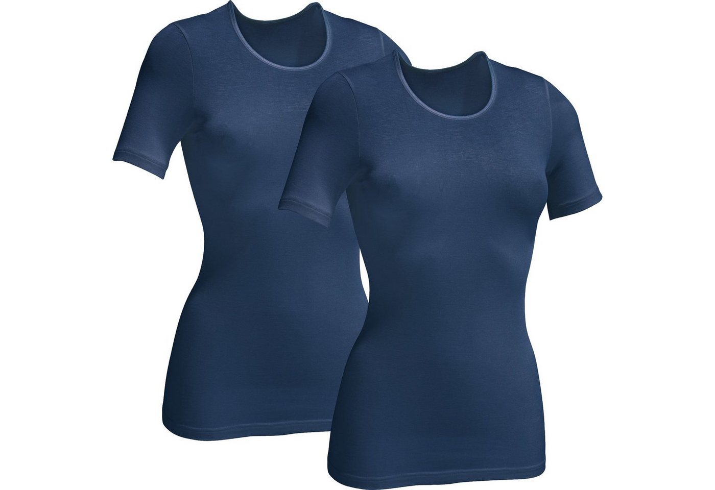 Erwin Müller T-Shirt Damen-Unterhemd, 1/2-Arm 2er-Pack (2-tlg) Modal Uni von Erwin Müller