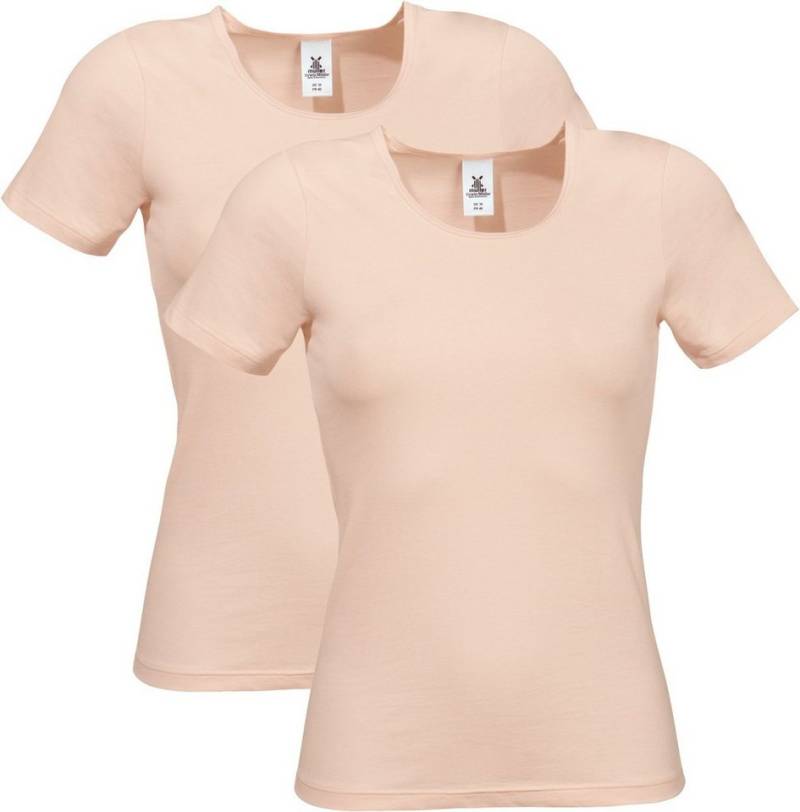 Erwin Müller T-Shirt Damen-Unterhemd, 1/2-Arm 2er-Pack Single-Jersey Uni von Erwin Müller