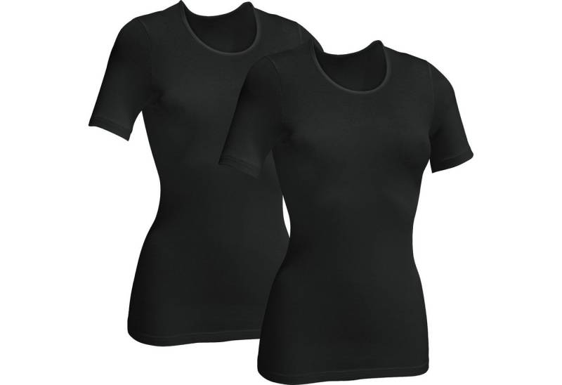 Erwin Müller T-Shirt Damen-Unterhemd, 1/2-Arm 2er-Pack Modal Uni von Erwin Müller