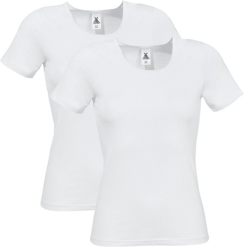 Erwin Müller T-Shirt Damen-Unterhemd, 1/2-Arm 2er-Pack (2-tlg) Single-Jersey Uni von Erwin Müller