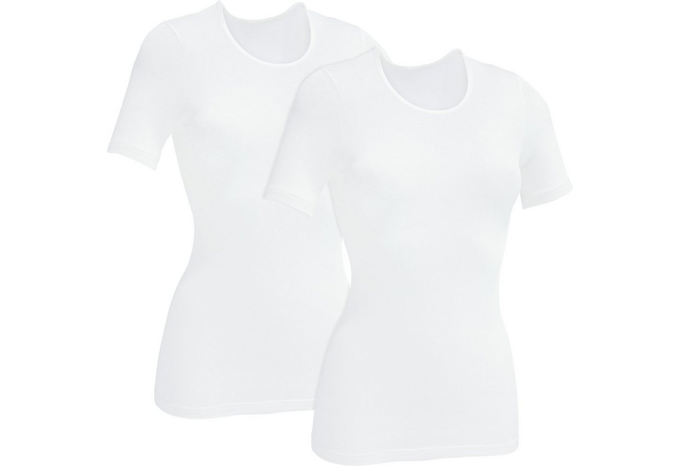 Erwin Müller T-Shirt Damen-Unterhemd, 1/2-Arm 2er-Pack (2-tlg) Modal Uni von Erwin Müller