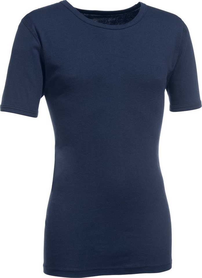 Erwin Müller T-Shirt Herren-Unterhemd, 1/2-Arm 2er-Pack (2-tlg) Feinripp Uni von Erwin Müller