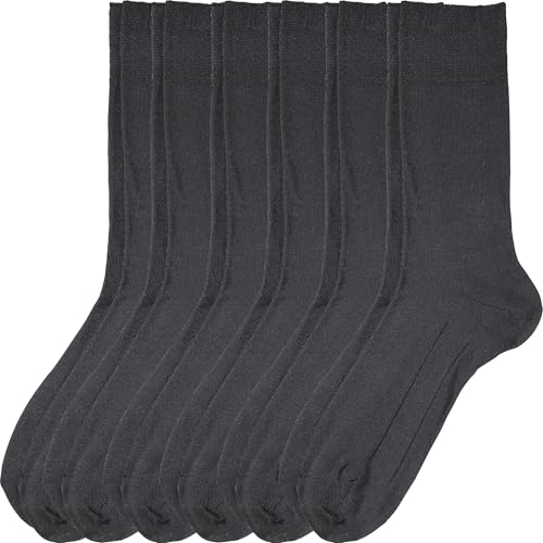 Erwin Müller Unisex-Socken 6 Paar anthrazit Größe 39-42 von Erwin Müller
