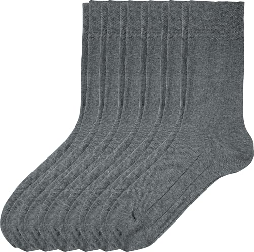 Erwin Müller Unisex-Socken 6 Paar grau Größe 43-46 von Erwin Müller