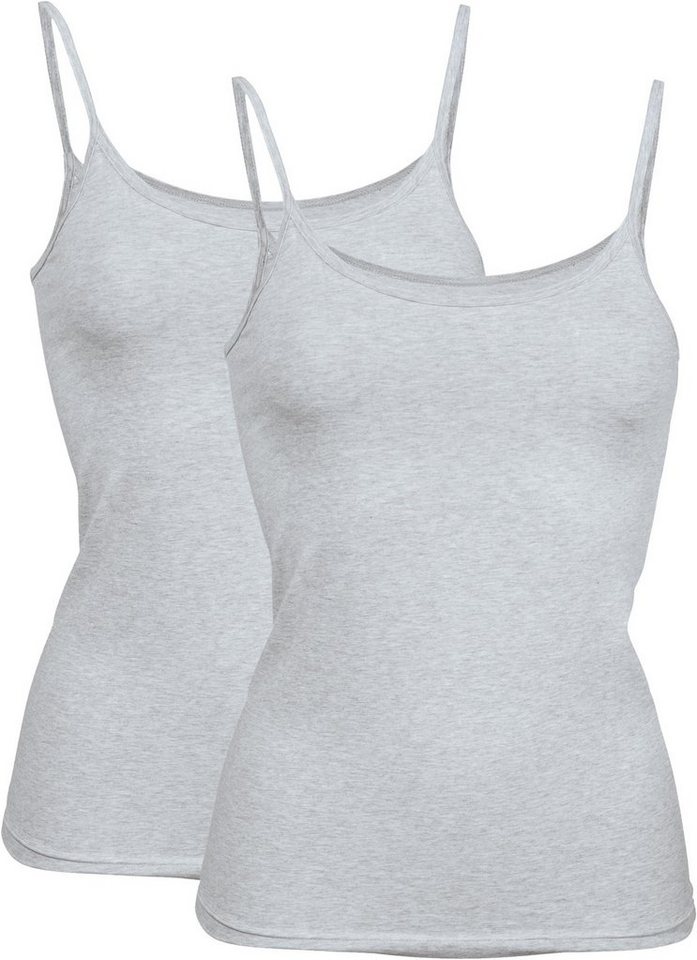 Erwin Müller Unterhemd Damen-Unterhemd 2er-Pack Single-Jersey Uni von Erwin Müller