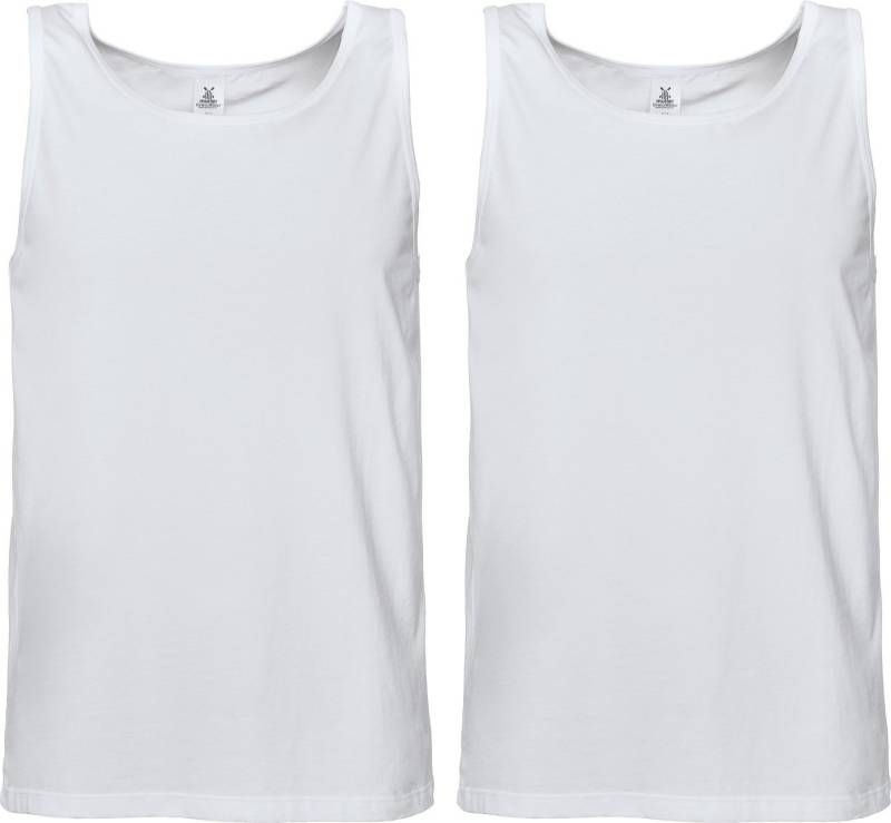 Erwin Müller Unterhemd Herren-Unterhemd 2er-Pack Single-Jersey Uni von Erwin Müller