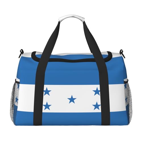 Erwqavc Reisetasche mit Flagge von Honduras, für Reisen, Schultertasche, Wochenend-Handtasche, Sporttasche, Turnbeutel für Damen und Herren Erwqavc Reisetasche mit Flagge von Honduras, für Reisen, Schultertasche, Wochenend-Handtasche, Sporttasche, Turnbeutel für Damen und Herren von Erwqavc