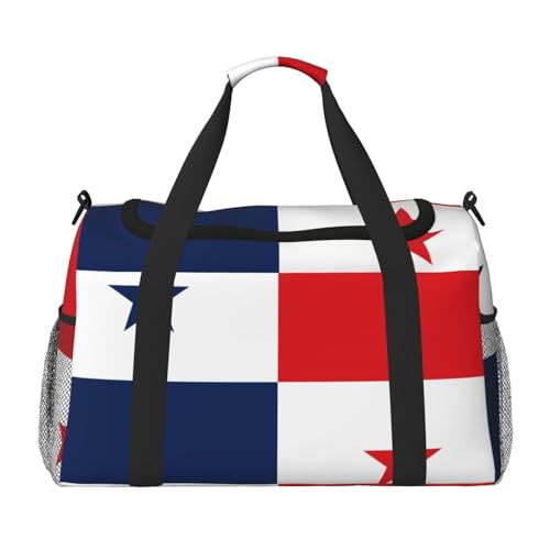 Reisetasche mit Panama-Motiv, für Reisen, Schultertasche, Wochenend-Handtasche, Sporttasche, Turnbeutel für Damen und Herren Reisetasche mit Panama-Motiv, für Reisen, Schultertasche, Wochenend-Handtasche, Sporttasche, Turnbeutel für Damen und Herren von Erwqavc