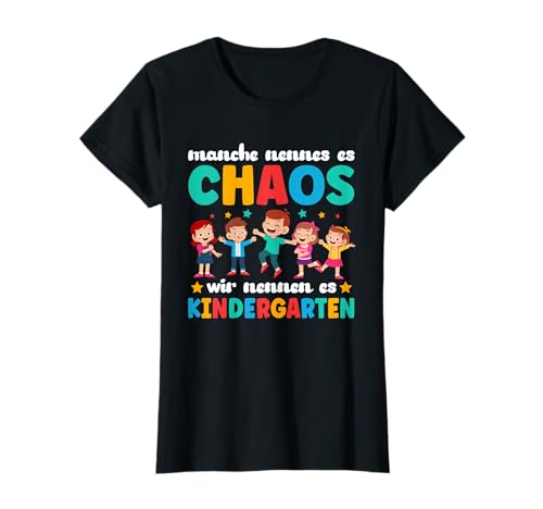 Erzieherin Geschenkidee | Lustiger Pädagogin Spruch Damen T-Shirt von Erzieherin Humor & Pädagogin Geschenk Designs