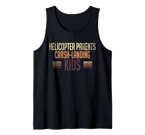 Helicopter Parents Crash-Landing Kids Tank Top von Erziehung Spruch Design Idee