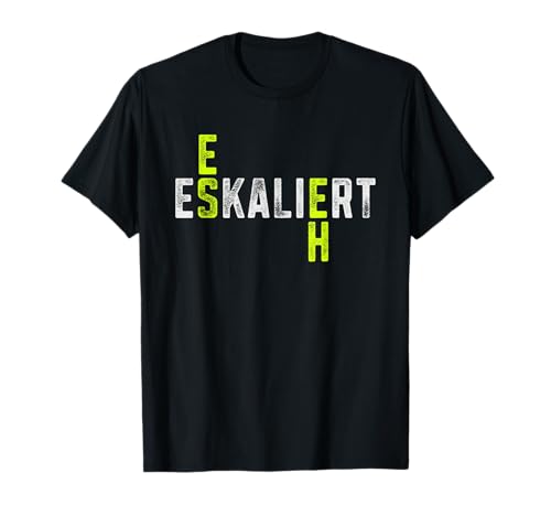 Es eskaliert eh Damen Herren Party Festival Mallorca Urlaub T-Shirt Es eskaliert eh Damen Herren Party Festival Mallorca Urlaub T-Shirt von Es eskaliert eh