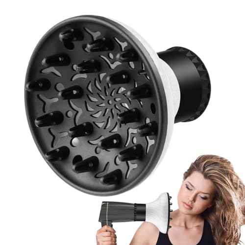 Lockiges Haar Diffusor Diffusor Aufsatz Haarstyling Diffusoren Kompakt Haar Diffusor für Dickes Haar Reisefreundlicher Diffusor Schnell Trocken Haar Diffusor Für Frauen von EsEico