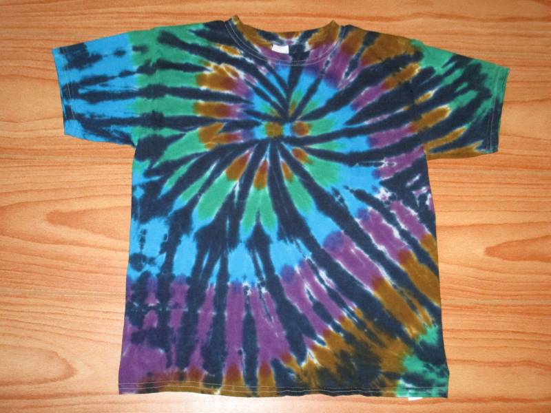 S M L Xl 2X 3X 4X 5X 6X - Tie Dye, Kinder, Erwachsene, Plus Size Dye Dark Forest von EsGroovyTuesdays