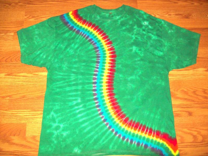 S M L Xl 2X 3X 4X 5X 6X Tie Dye Shirt, Kinder, Erwachsene, Plus Size Dye - Squiggle von EsGroovyTuesdays