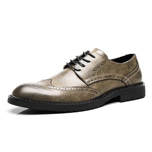 EsaSam Herren Formelle Business Schuhe Schnürschuh Smoking Hochzeit Mode Brogues,Khaki,39 EU EsaSam Herren Formelle Business Schuhe Schnürschuh Smoking Hochzeit Mode Brogues,Khaki,39 EU von EsaSam