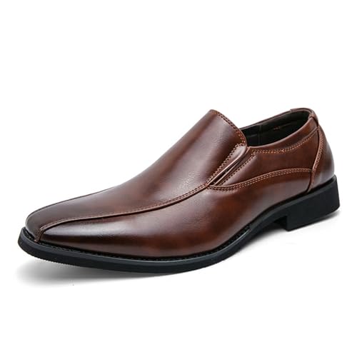 EsaSam Herren Halbschuhe Slip-On Formelle Mode Fahren Klassisches Kleid Casual Oxfords,Braun,43 EU EsaSam Herren Halbschuhe Slip-On Formelle Mode Fahren Klassisches Kleid Casual Oxfords,Braun,43 EU von EsaSam