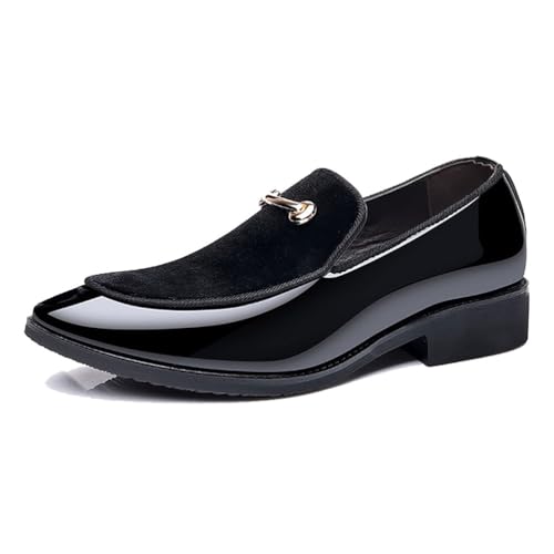 EsaSam Herren Lässiger Loafer Aus Lackleder Klassisch Business Formelle Hochzeitsmode Oxford Schuhe,Schwarz,38 EU EsaSam Herren Lässiger Loafer Aus Lackleder Klassisch Business Formelle Hochzeitsmode Oxford Schuhe,Schwarz,38 EU von EsaSam