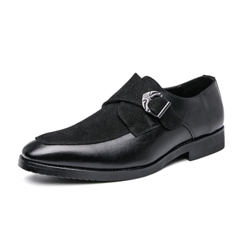 EsaSam Herren Loafer Monk Strap Schuhe Slip on Mokassins Anzugschuhe Klassischer Business Monkstrap Mönch Schnallenschuh,Schwarz,38 EU EsaSam Herren Loafer Monk Strap Schuhe Slip on Mokassins Anzugschuhe Klassischer Business Monkstrap Mönch Schnallenschuh,Schwarz,38 EU von EsaSam