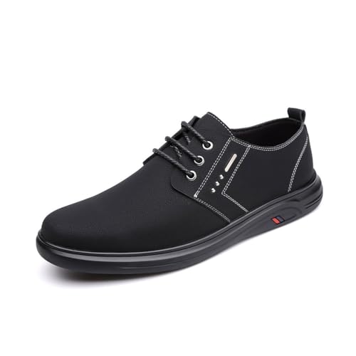 EsaSam Herren Oxford Business Freizeitschuhe Halbschuhe Leichtgewicht Atmungsaktive Walkingschuhe Für Männer Formelle Anlässe,Schwarz,40 EU von EsaSam