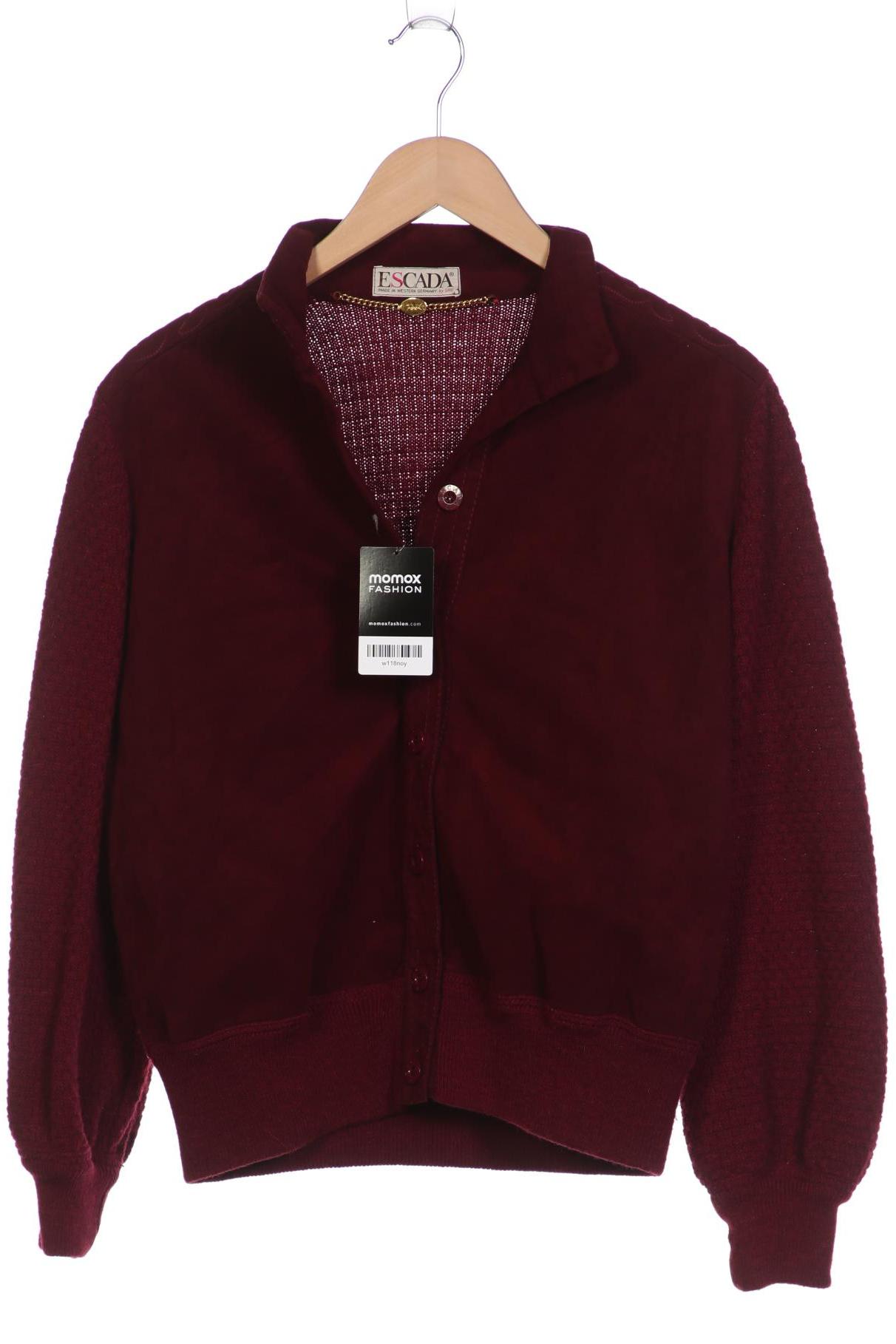 Escada Damen Jacke, bordeaux, Gr. 42 von Escada