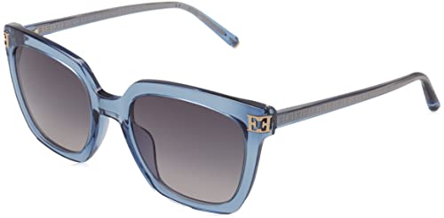 Escada Damen Sesd51 Sonnenbrille, Shiny Transp.Azure, 50 von Escada