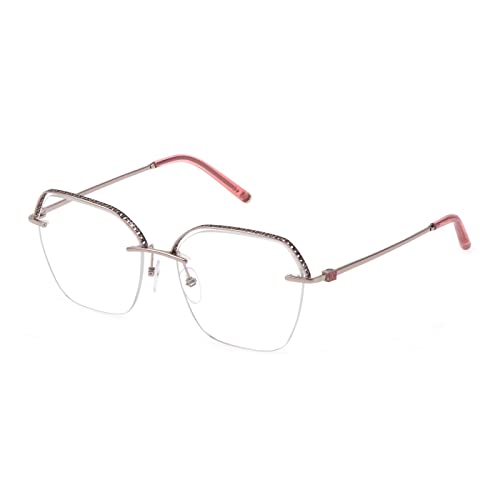 Escada Damen Vesd63 Sonnenbrille, Shiny Red Gold W/Coloured Parts, 66 von Escada