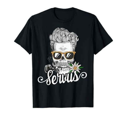 Servus Bayern lustige Sprüche Herren Tirol Servus T-Shirt von Servus T-Shirts