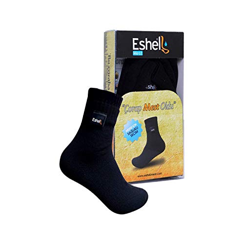 Eshel Mest- Mesh, Gebet Socken- wasserdichte Socken / 39-42 (M) / Schwarz von Eshel