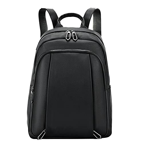 Eshow Damen Rucksack Klein Cityrucksack aus Canvas Casual Daypack leichte Moderne Rucksackhandtasche zum Alltag Reise Schule Freizeit Einkaufen von Eshow