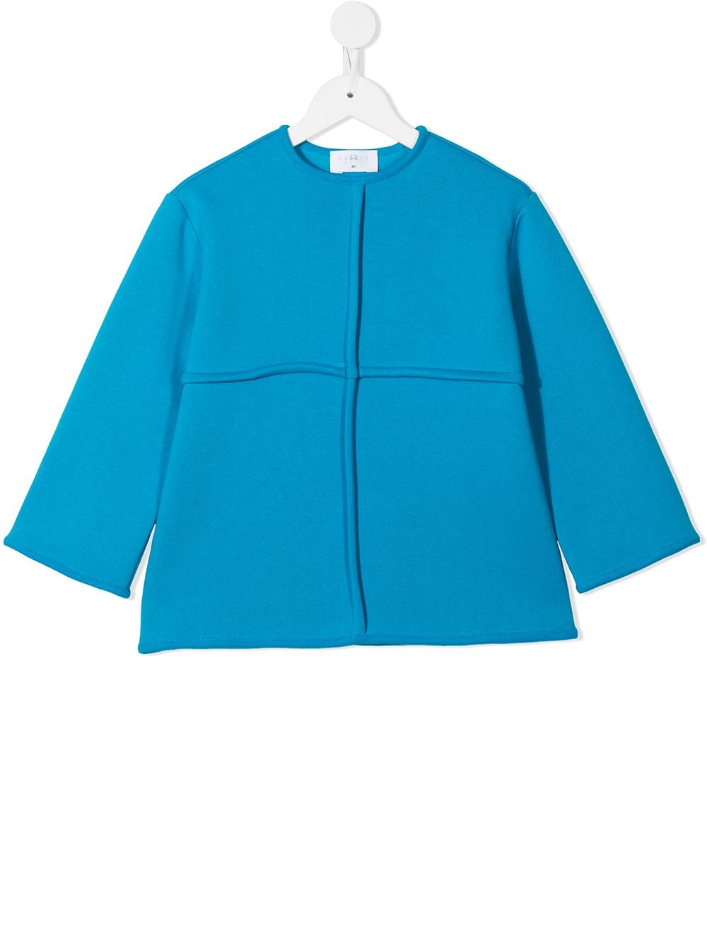 Eshvi Kids Langarmshirt mit paspelierter Naht - Blau von Eshvi Kids