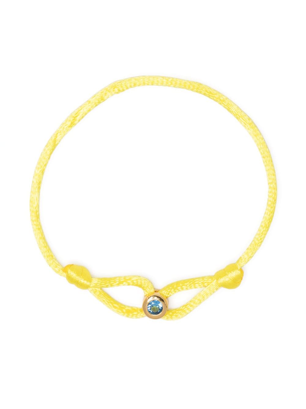 Eshvi September Birthstone Seidenarmband - Gelb von Eshvi