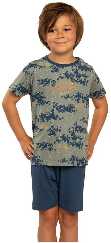 Eskimo Schlafanzug Eskimo Kids (Set, Set) Jungen Schlafanzug kurz Shorty Baumwolle von Eskimo