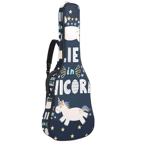 Eslifey Akustikgitarre Tasche Afrikanische Frauen Malerei Verstellbarer Schultergurt Gitarrenkoffer Gig Bag 40 41 42 Zoll, Farbe 3, 42.9x16.9x4.7 in von Eslifey