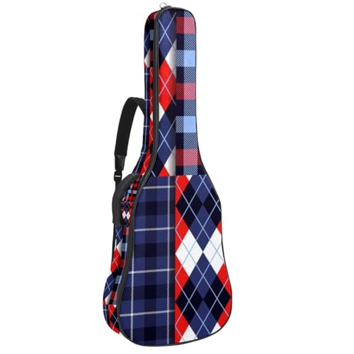 Eslifey Akustikgitarre Tasche Camo Mädchen Muster mit Einhörnern Verstellbarer Schultergurt Gitarrentasche Gigbag 40 41 42 Zoll, Farbe 7, 42.9x16.9x4.7 in von Eslifey