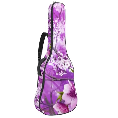 Eslifey Akustikgitarre Tasche Japanische Geisha Mädchen Verstellbarer Schultergurt Gitarrentasche Gigbag 40 41 42 Zoll, Farbe 4, 42.9x16.9x4.7 in von Eslifey