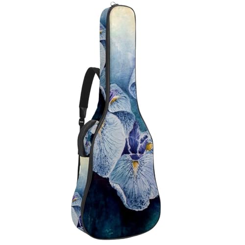 Eslifey Akustikgitarre Tasche Japanische Geisha Mädchen Verstellbarer Schultergurt Gitarrentasche Gigbag 40 41 42 Zoll, Farbe 5, 42.9x16.9x4.7 in von Eslifey