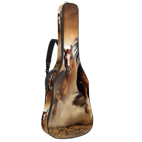 Eslifey Akustikgitarre Tasche Japanischer Regenschirm Kirsche Verstellbarer Schultergurt Gitarrentasche Gigbag 40 41 42 Zoll, Farbe 10, 42.9x16.9x4.7 in von Eslifey