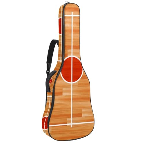 Eslifey Akustikgitarre Tasche Japanischer Regenschirm Kirsche Verstellbarer Schultergurt Gitarrentasche Gigbag 40 41 42 Zoll, Farbe 8, 42.9x16.9x4.7 in von Eslifey
