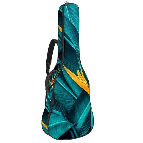 Eslifey Akustikgitarre Tasche Stamm afrikanische Frau Malerei Verstellbarer Schultergurt Gitarrenkoffer Gigbag 40 41 42 Zoll, Farbe 8, 42.9x16.9x4.7 in von Eslifey