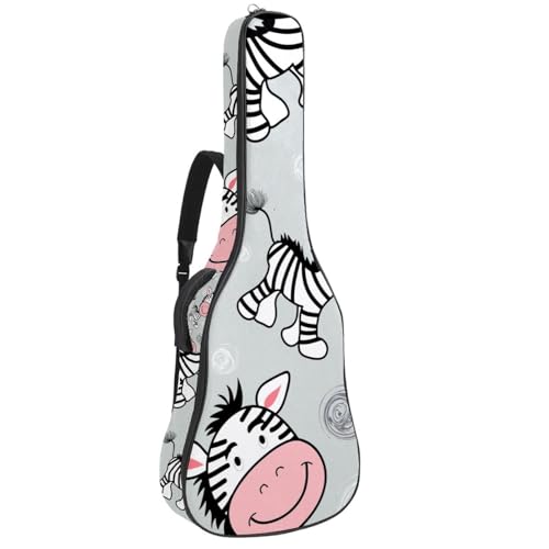 Eslifey Akustische Gitarre Tasche Dinosaurier Babys Verstellbarer Schultergurt Gitarre Fall Gig Bag 40 41 42 Zoll, Farbe 3, 42.9x16.9x4.7 in von Eslifey