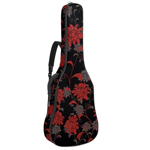 Eslifey Akustische Gitarre Tasche Dinosaurier Babys Verstellbarer Schultergurt Gitarre Fall Gig Bag 40 41 42 Zoll, Farbe 8, 42.9x16.9x4.7 in von Eslifey